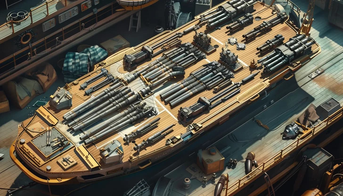 Master the High Seas: Ship Upgrades and Weapon Blueprints in Skull and Bones image